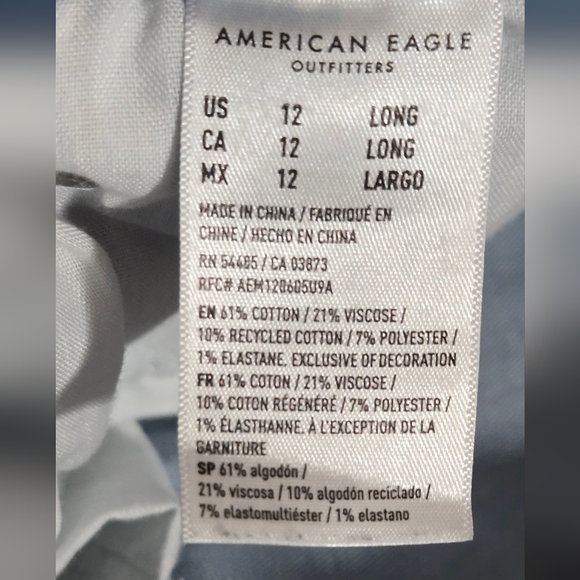 American Eagle Super High Rise Flare Next Level 2024 Jeans Size 12 Long - Picture 9 of 14